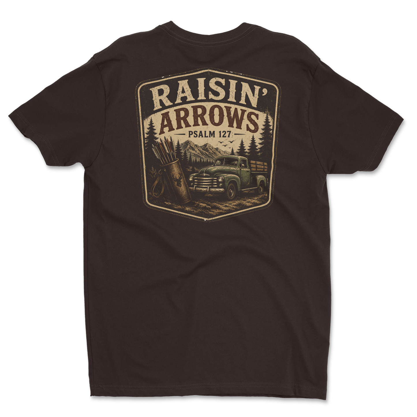Raisin' Arrows Psalm 127 — Tee