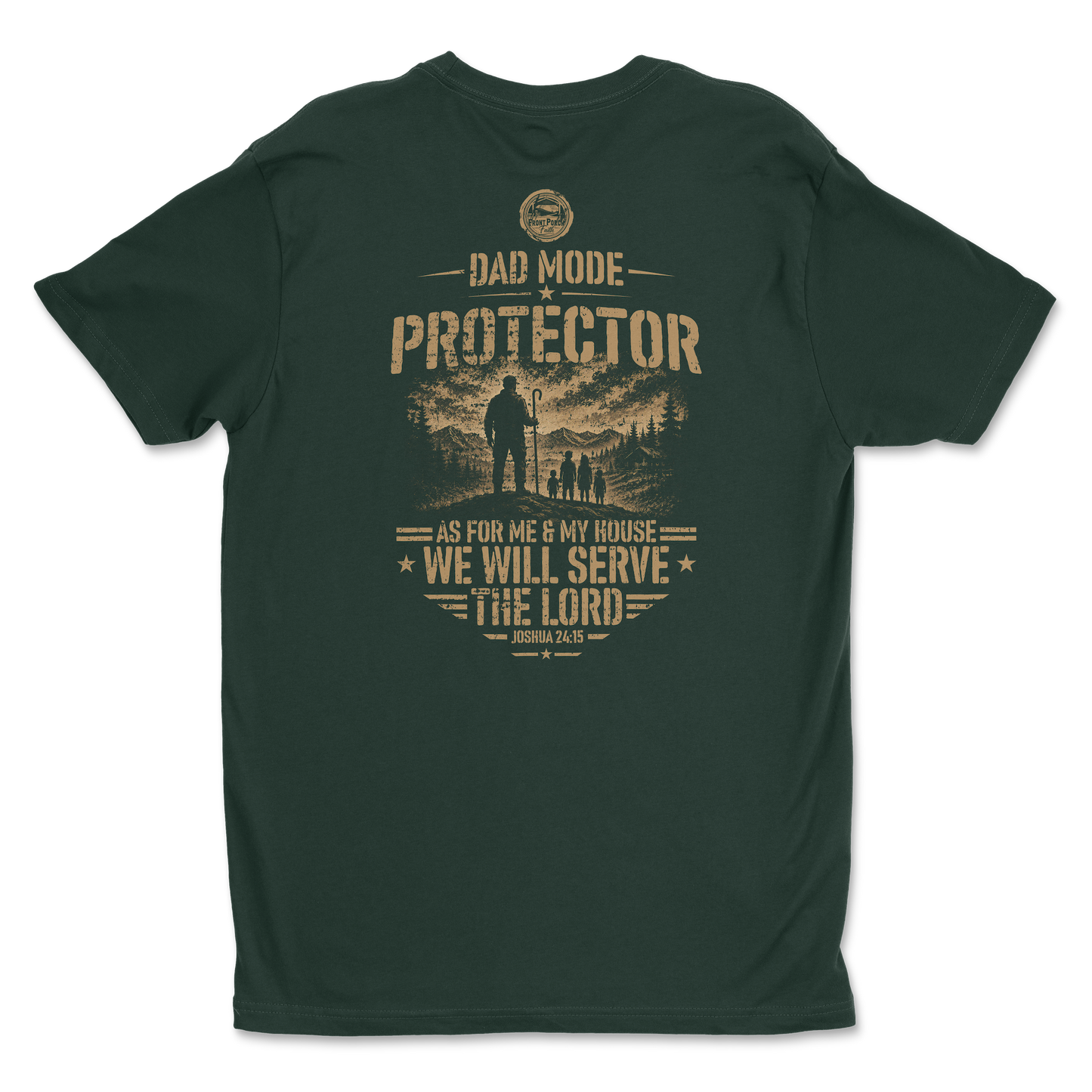 Dad Mode: Protector Joshua 24:15 - Tee